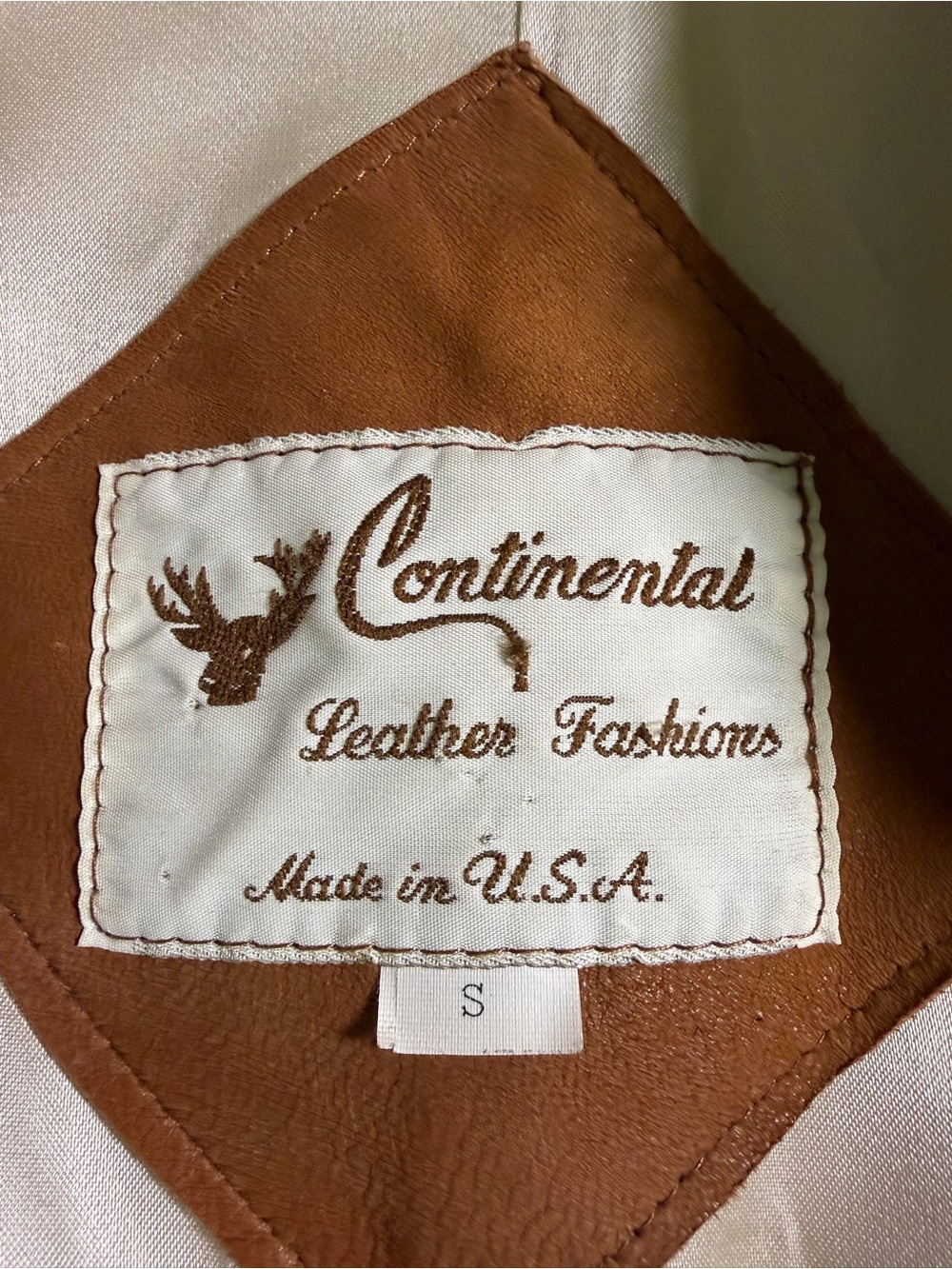 Vintage Continental Leather Fashions Western Fringe Jacket USA Buffalo Nickel - Picture 11 of 16